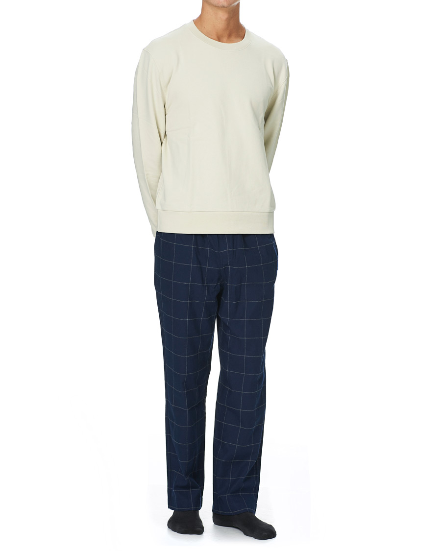 Herren | Schlafanzüge & Bademäntel | Polo Ralph Lauren | Flannel Pyjama Pants Window Pane Navy