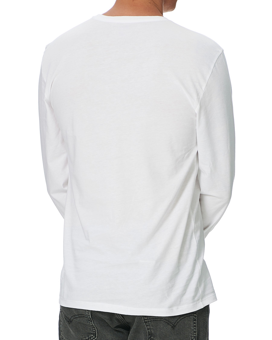 Herren | T-Shirts | Polo Ralph Lauren | 3-Pack Long Sleeve Tee White/Black/Heather