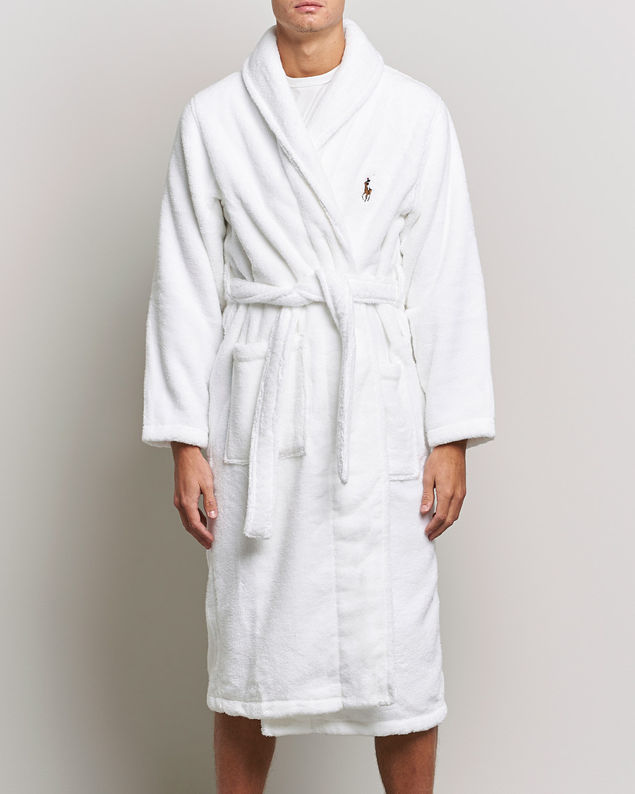 Herren | Schlafanzüge & Bademäntel | Polo Ralph Lauren | Cotton Terry Robe White White