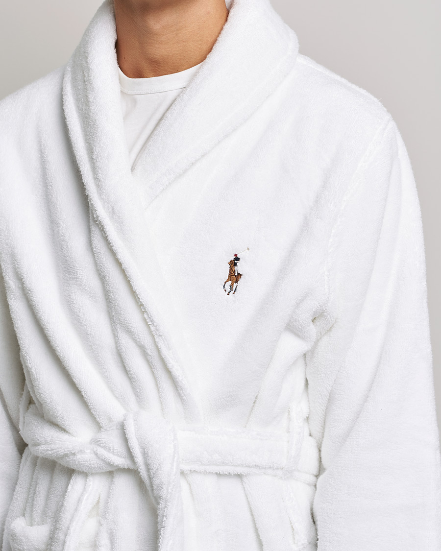 Herren | | Polo Ralph Lauren | Cotton Terry Robe White White
