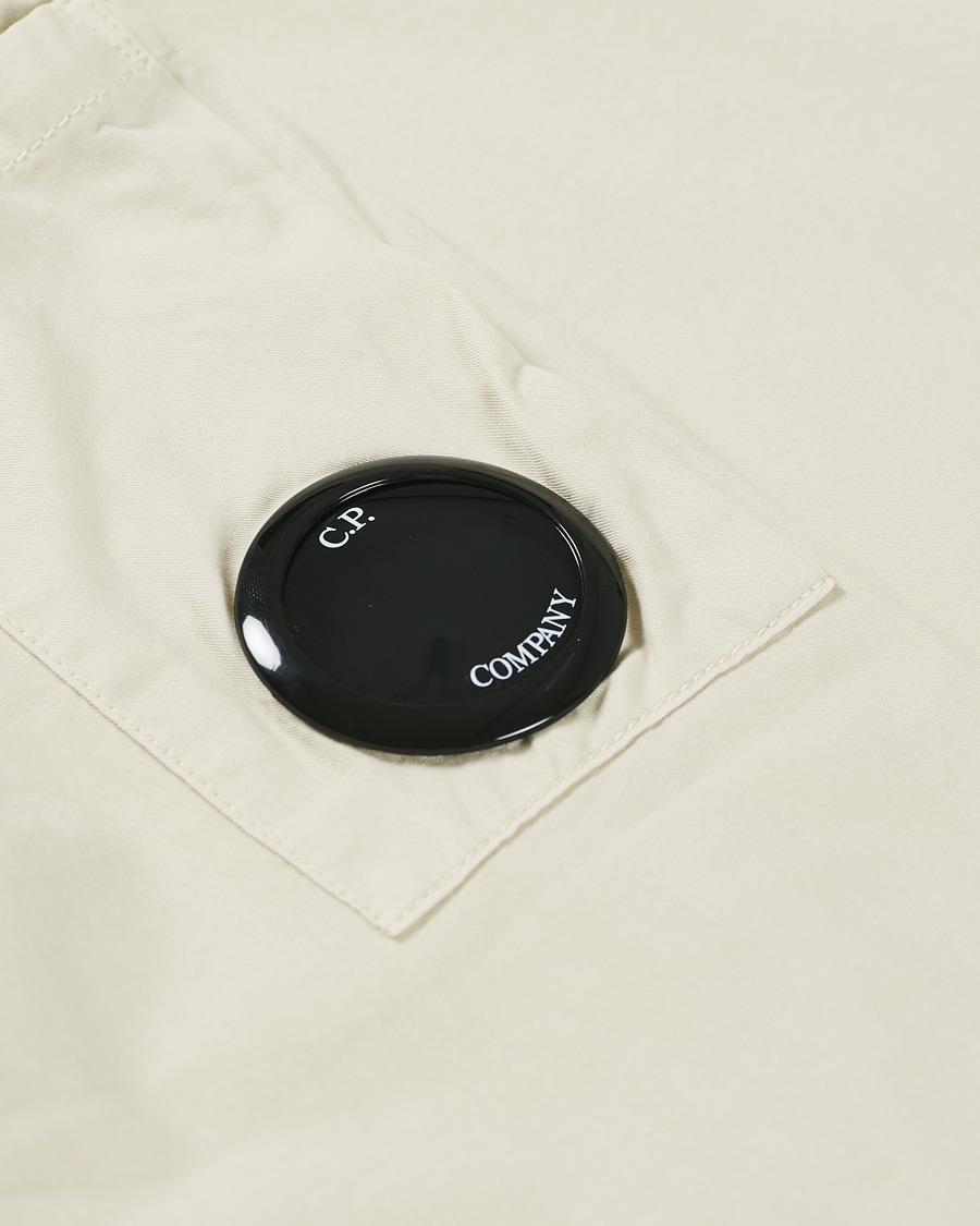 Herren | Hemden | C.P. Company | Garment Dyed Overshirt Ecru