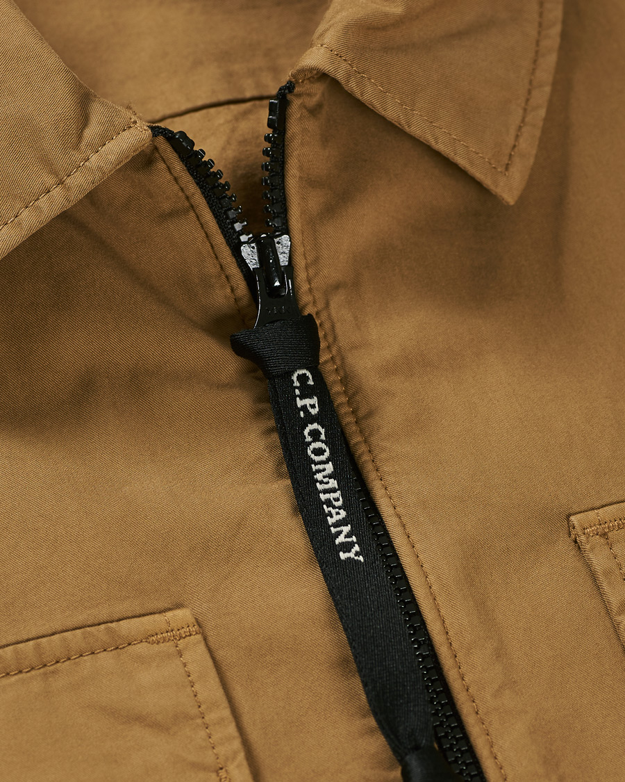 Herren | Hemden | C.P. Company | Garment Dyed Overshirt Khaki