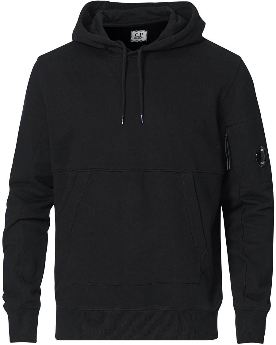 Herren | Pullover | C.P. Company | Hooded Lens Sweatshirt Black