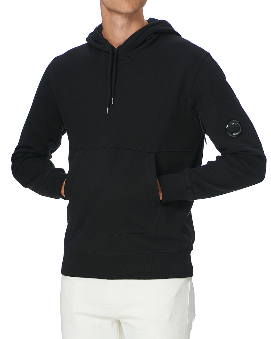 Herren | Pullover | C.P. Company | Hooded Lens Sweatshirt Black