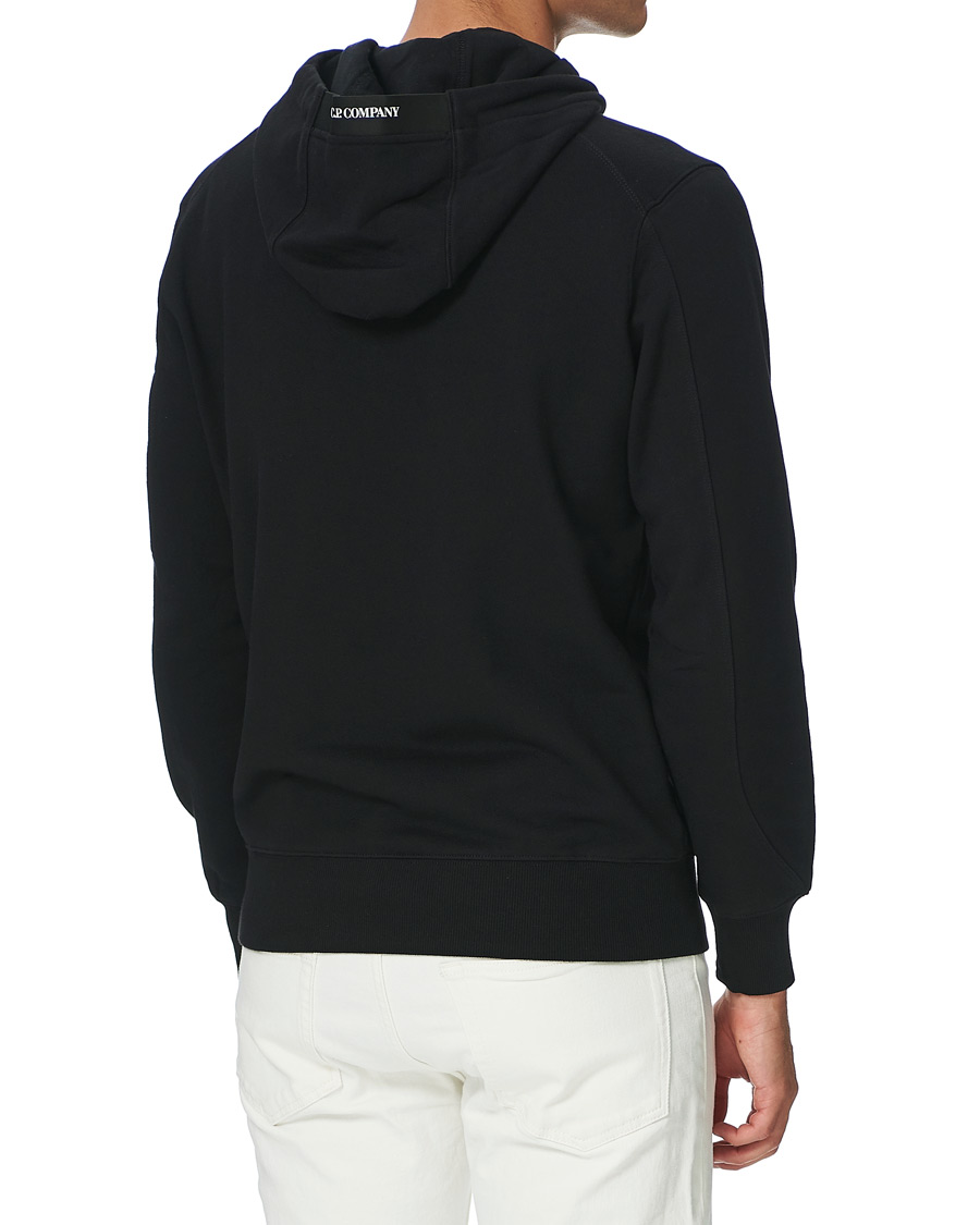 Herren | Pullover | C.P. Company | Hooded Lens Sweatshirt Black