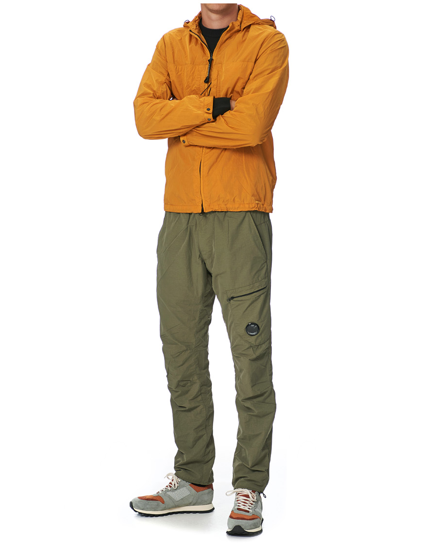 Herren | Hosen | C.P. Company | Flat Nylon Cargo Pants Green