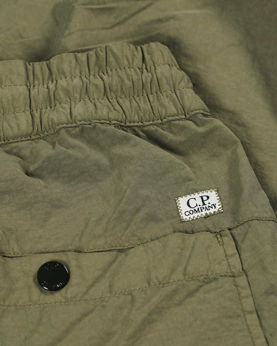 Herren | Hosen | C.P. Company | Flat Nylon Cargo Pants Green