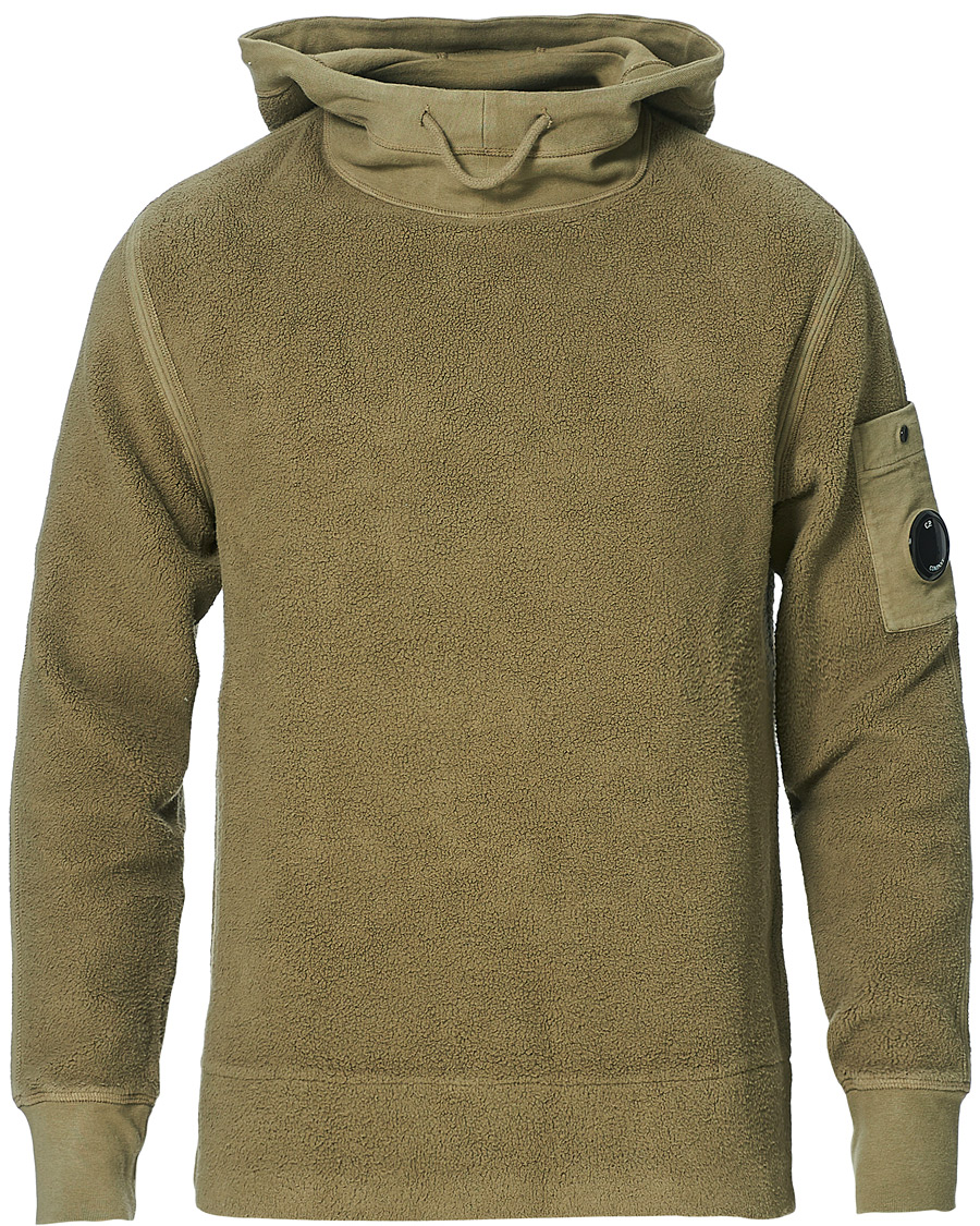 Herren | Pullover | C.P. Company | Polar Fleece Hoodie Olive