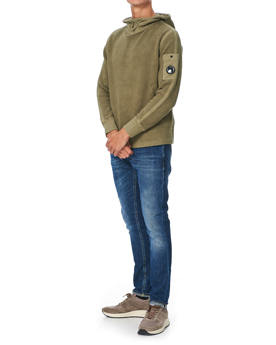 Herren | Pullover | C.P. Company | Polar Fleece Hoodie Olive