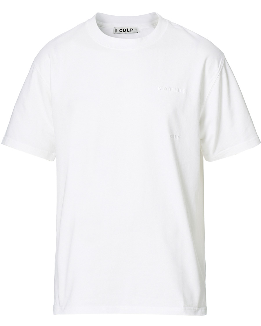Herren | T-Shirts | CDLP | Recycled Cotton Logo Tee White