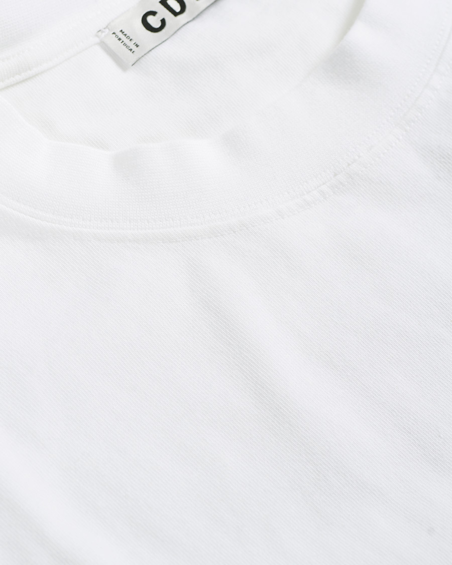 Herren | T-Shirts | CDLP | Recycled Cotton Logo Tee White
