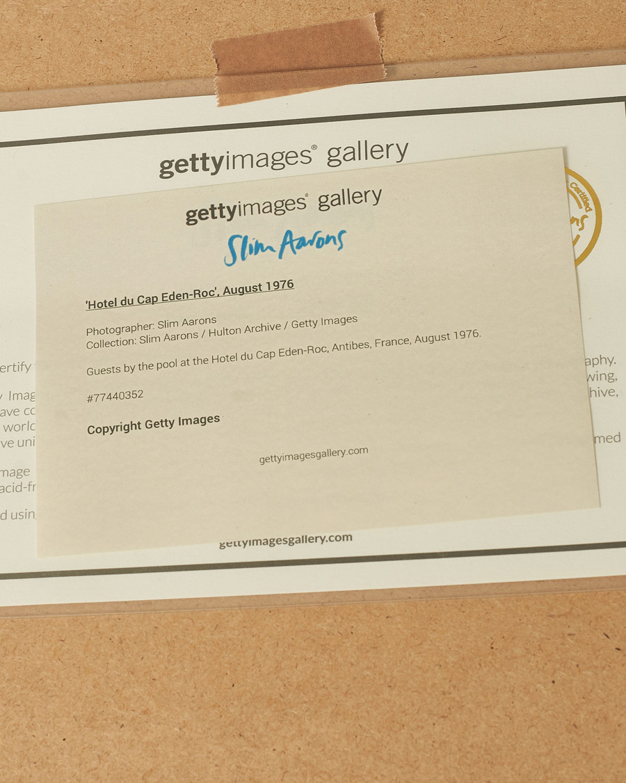 Herren | Bilder | Sonic Editions | Framed Slim Aarons Pool Hotel Du Cap Eden Roc