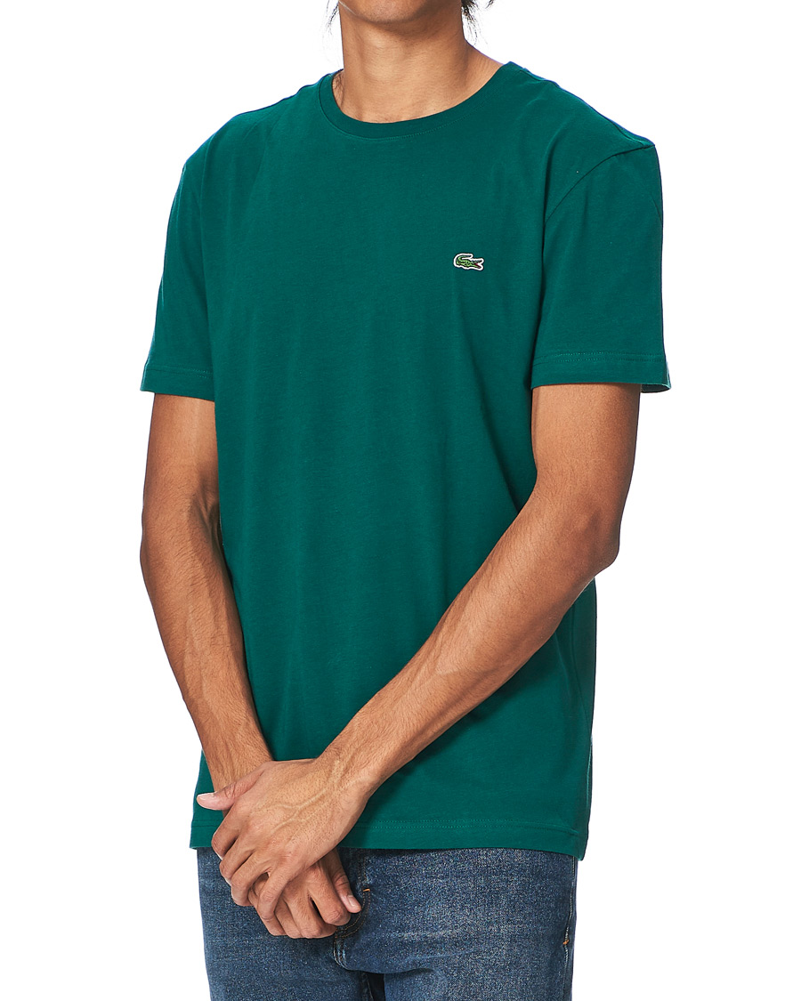 Herren | T-Shirts | Lacoste | Crew Neck Tee Green