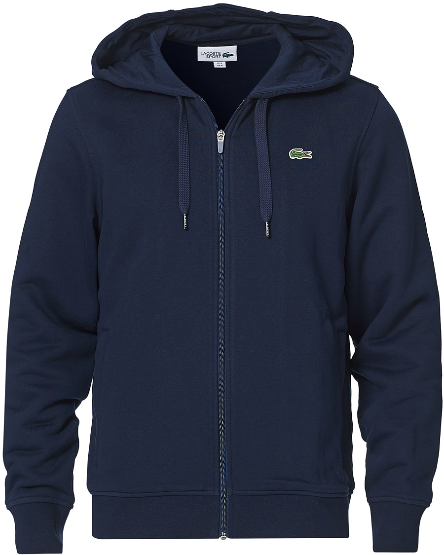 Herren | Pullover | Lacoste | Full Zip Hood Navy