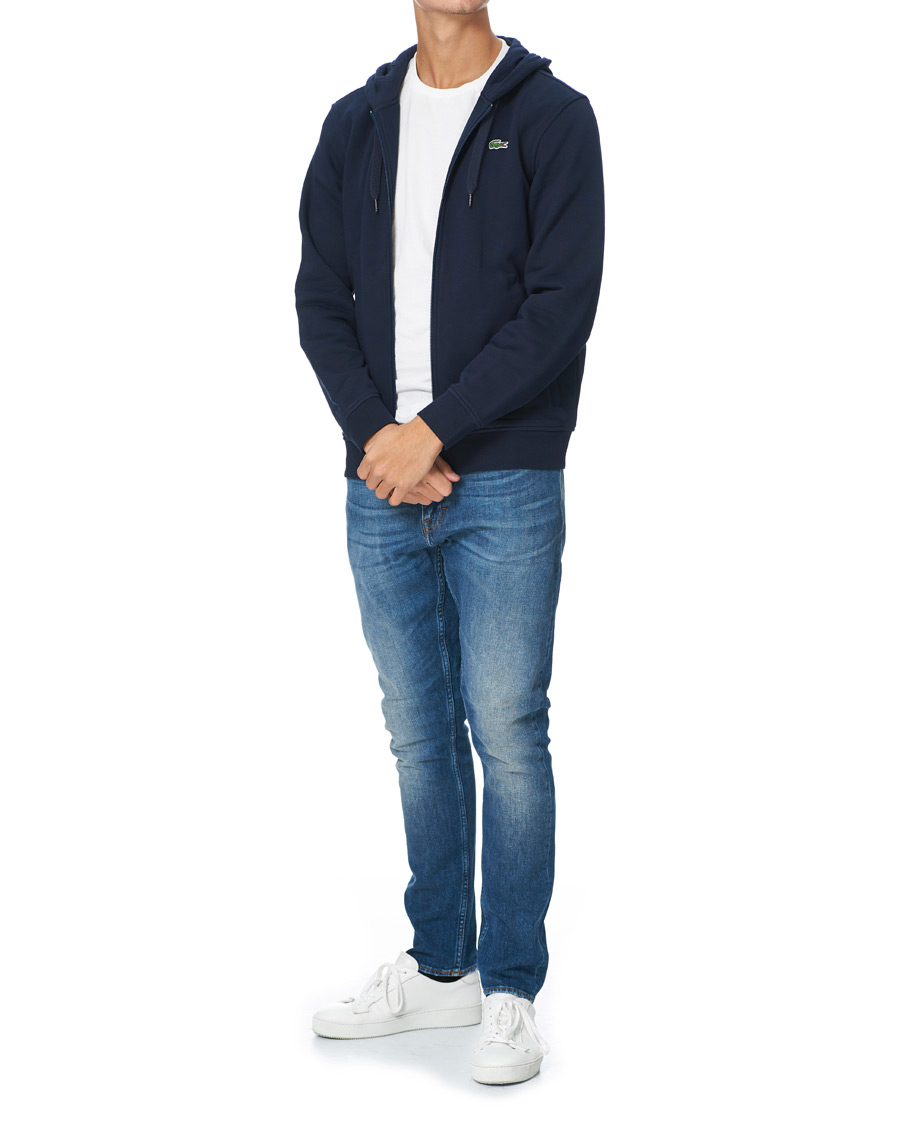Herren | Pullover | Lacoste | Full Zip Hood Navy