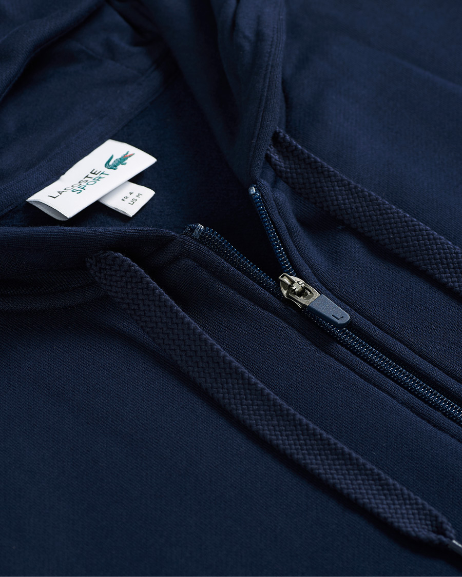 Herren | Pullover | Lacoste | Full Zip Hood Navy