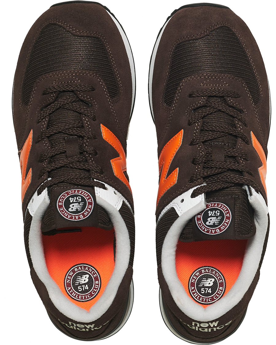 Herren | New Balance 574 Sneaker Black Coffee | New Balance | 574 Sneaker Black Coffee