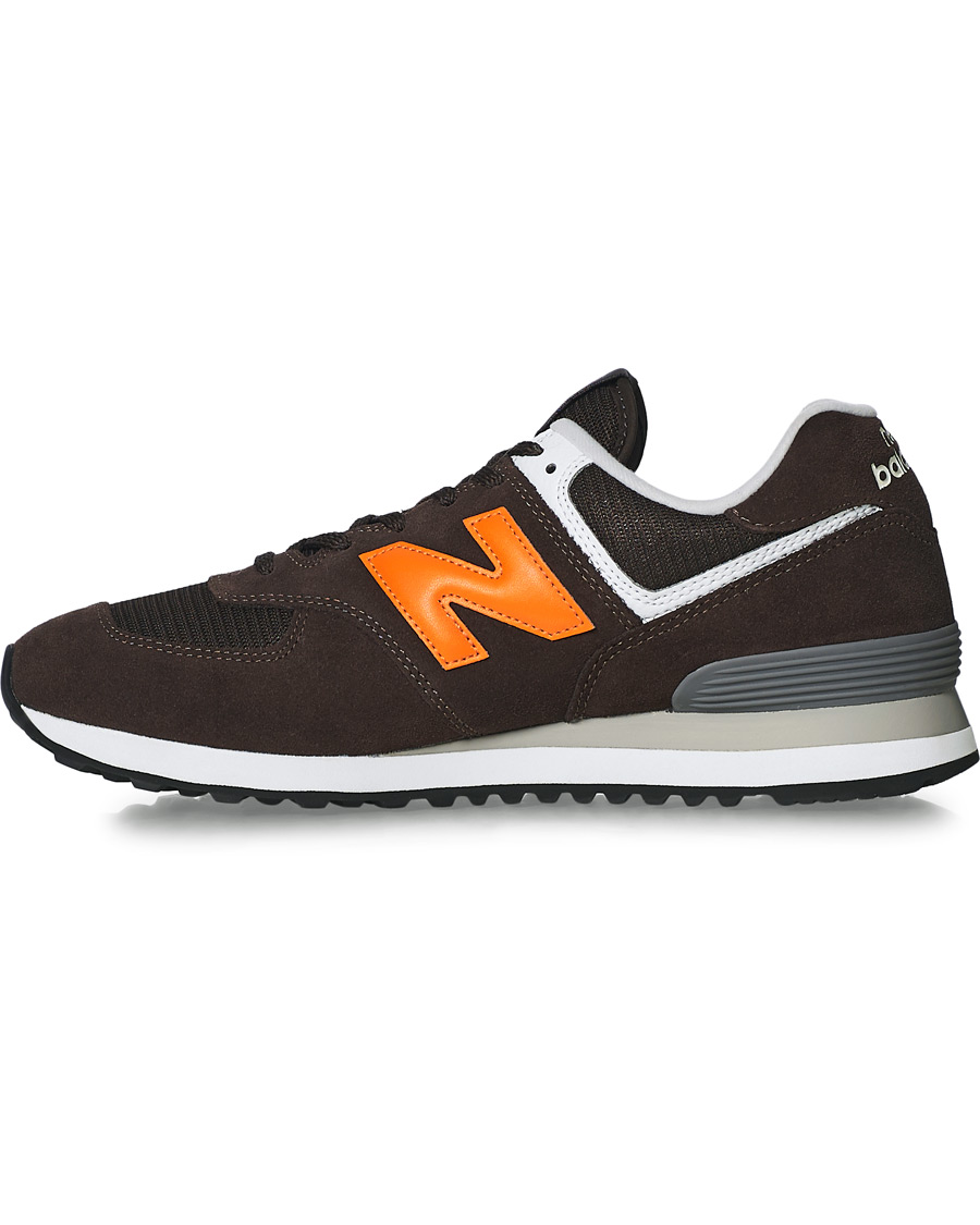 Herren | New Balance 574 Sneaker Black Coffee | New Balance | 574 Sneaker Black Coffee