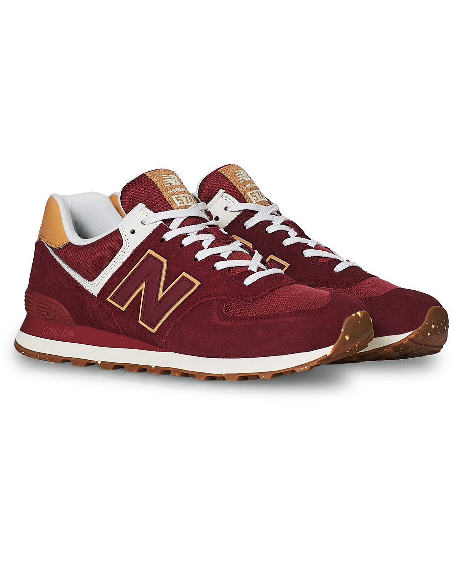 Herren | New Balance 574 Sustainability Sneaker Burgundy | New Balance | 574 Sustainability Sneaker Burgundy