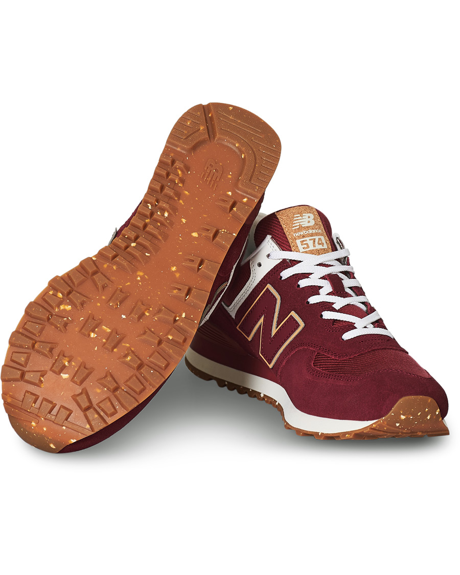 Herren | New Balance 574 Sustainability Sneaker Burgundy | New Balance | 574 Sustainability Sneaker Burgundy