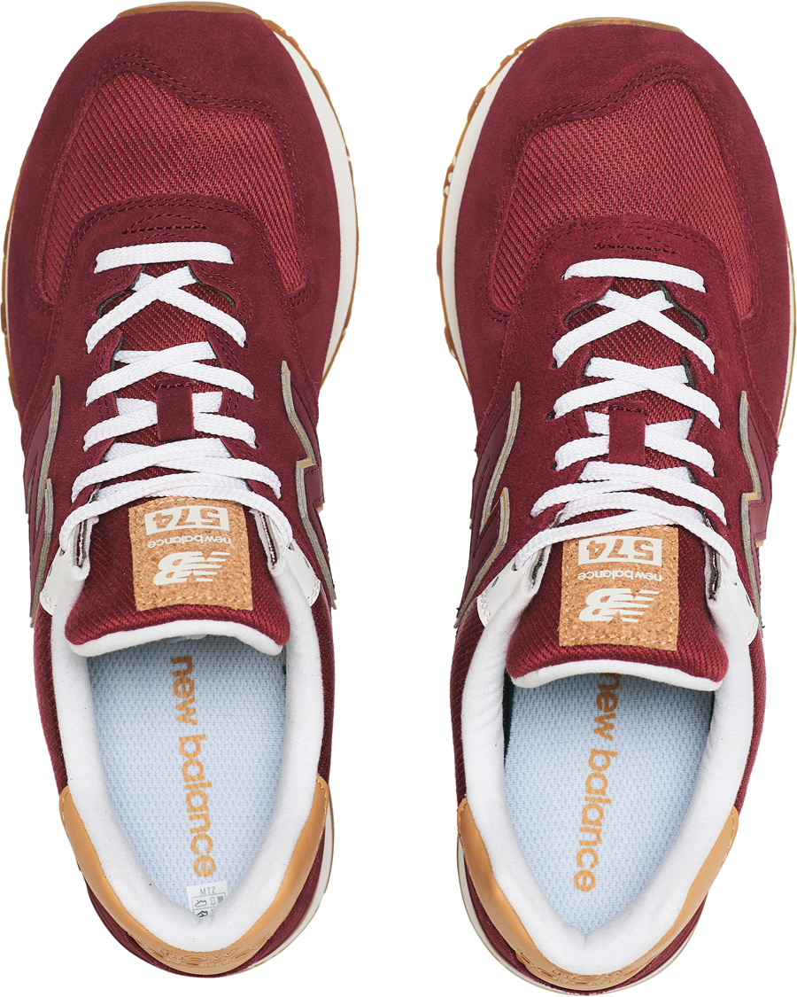 Herren | New Balance 574 Sustainability Sneaker Burgundy | New Balance | 574 Sustainability Sneaker Burgundy
