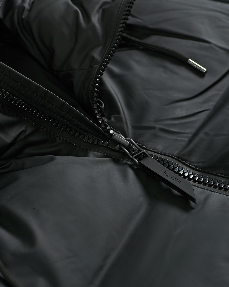 Herren | Jacken | RAINS | Waterproof Puffer Hooded Jacket Black