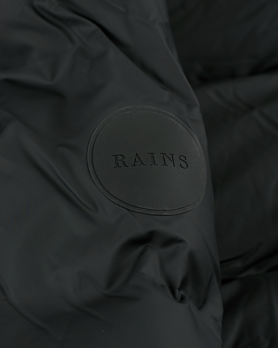 Herren | Jacken | RAINS | Waterproof Puffer Hooded Jacket Black