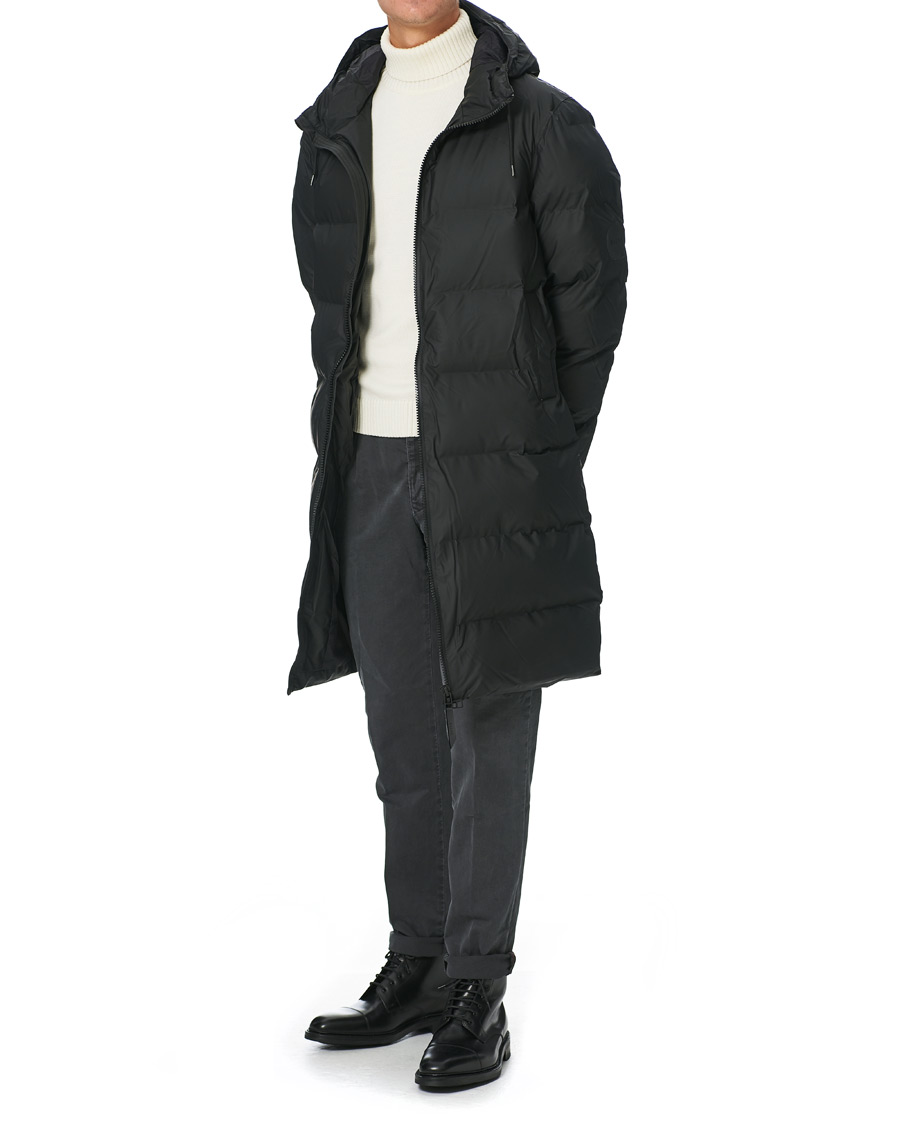 Herren | Jacken | RAINS | Waterproof Long Puffer Jacket Black