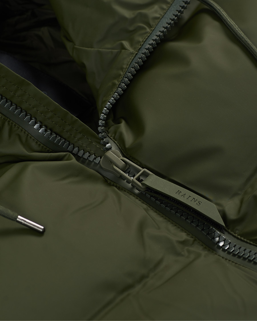 Herren | Jacken | RAINS | Waterproof Long Puffer Jacket Green