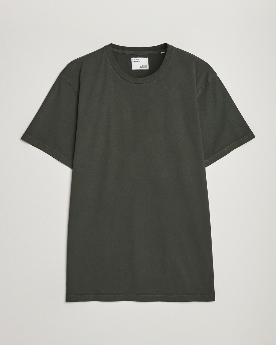 Herren | T-Shirts | Colorful Standard | Classic Organic T-Shirt Hunter Green