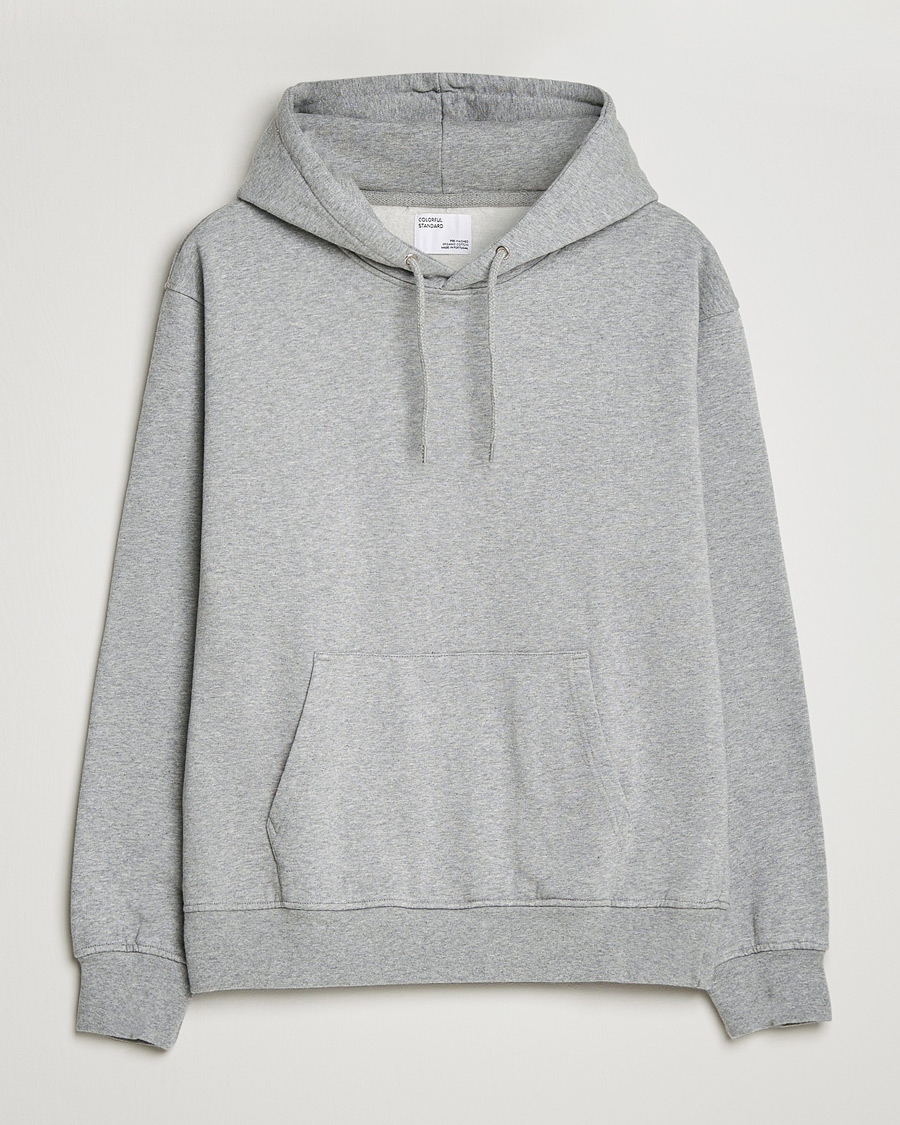 Herren | Pullover | Colorful Standard | Classic Organic Hood Heather Grey