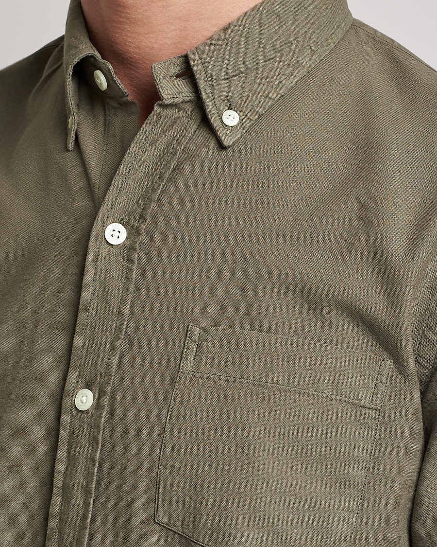 Herren | Hemden | Colorful Standard | Classic Organic Oxford Button Down Shirt Dusty Olive
