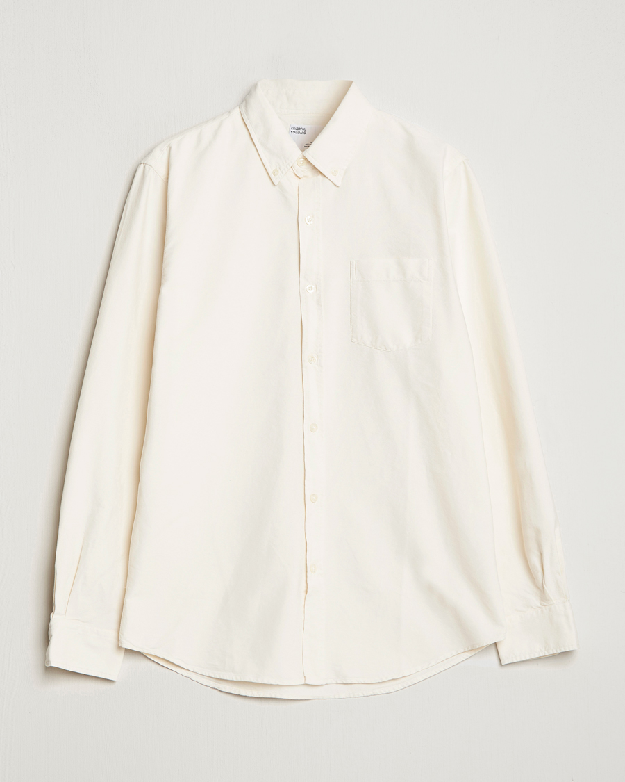 Herren | Hemden | Colorful Standard | Classic Organic Oxford Button Down Shirt Ivory White