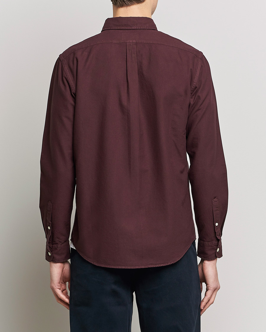 Herren | Hemden | Colorful Standard | Classic Organic Oxford Button Down Shirt Oxblood Red