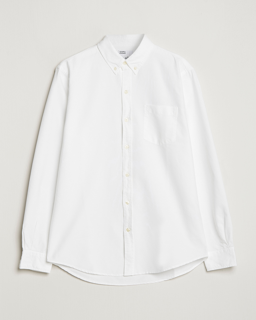 Herren | Hemden | Colorful Standard | Classic Organic Oxford Button Down Shirt White