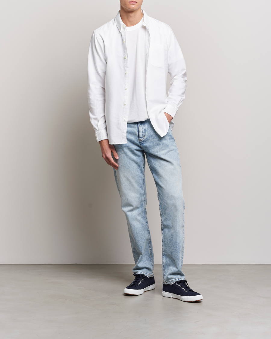 Herren | Hemden | Colorful Standard | Classic Organic Oxford Button Down Shirt White
