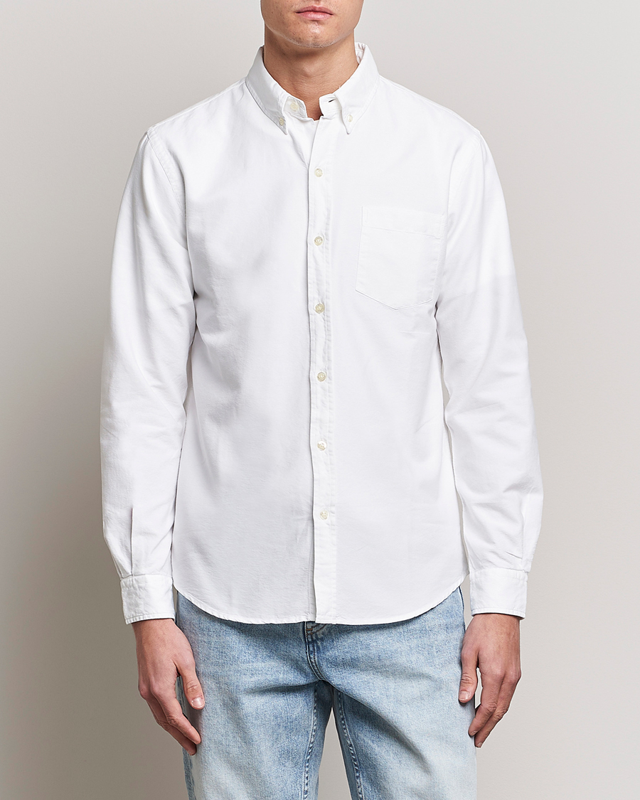 Herren |  | Colorful Standard | Classic Organic Oxford Button Down Shirt White
