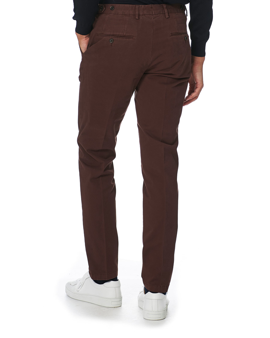 Herren | Hosen | Oscar Jacobson | Danwick Side Adjusters Chino Burgundy