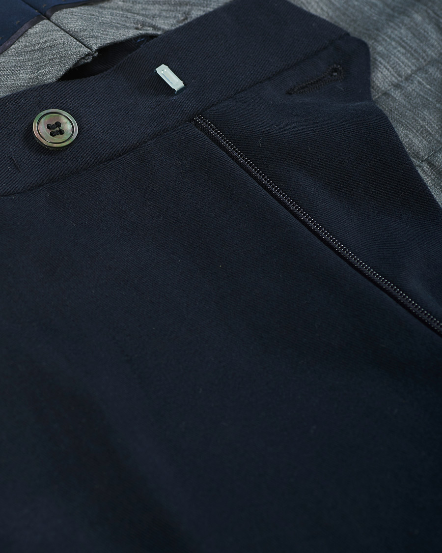 Herren | Hosen | Oscar Jacobson | Denz Turn Up Chinos Navy