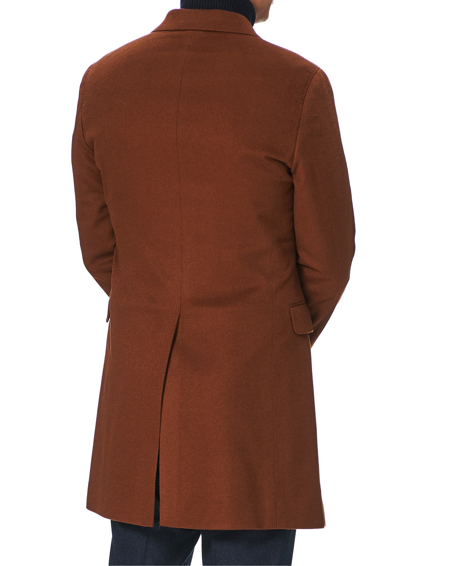 Herren | Jacken | Oscar Jacobson | Sebastian Double Breasted Cashmere Coat Camel