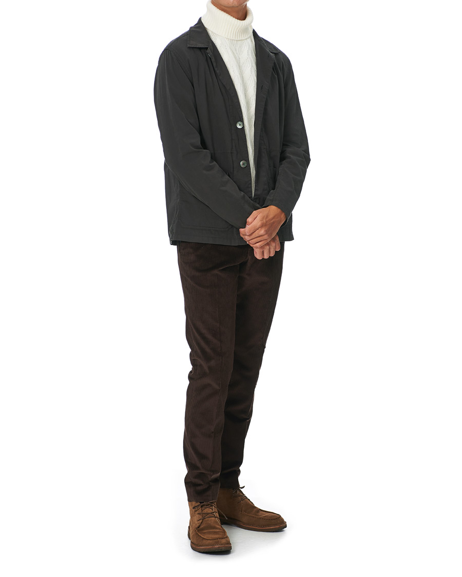 Herren | Pullover | Oscar Jacobson | Samir Wool/Cashmere Cable Rollneck Creme