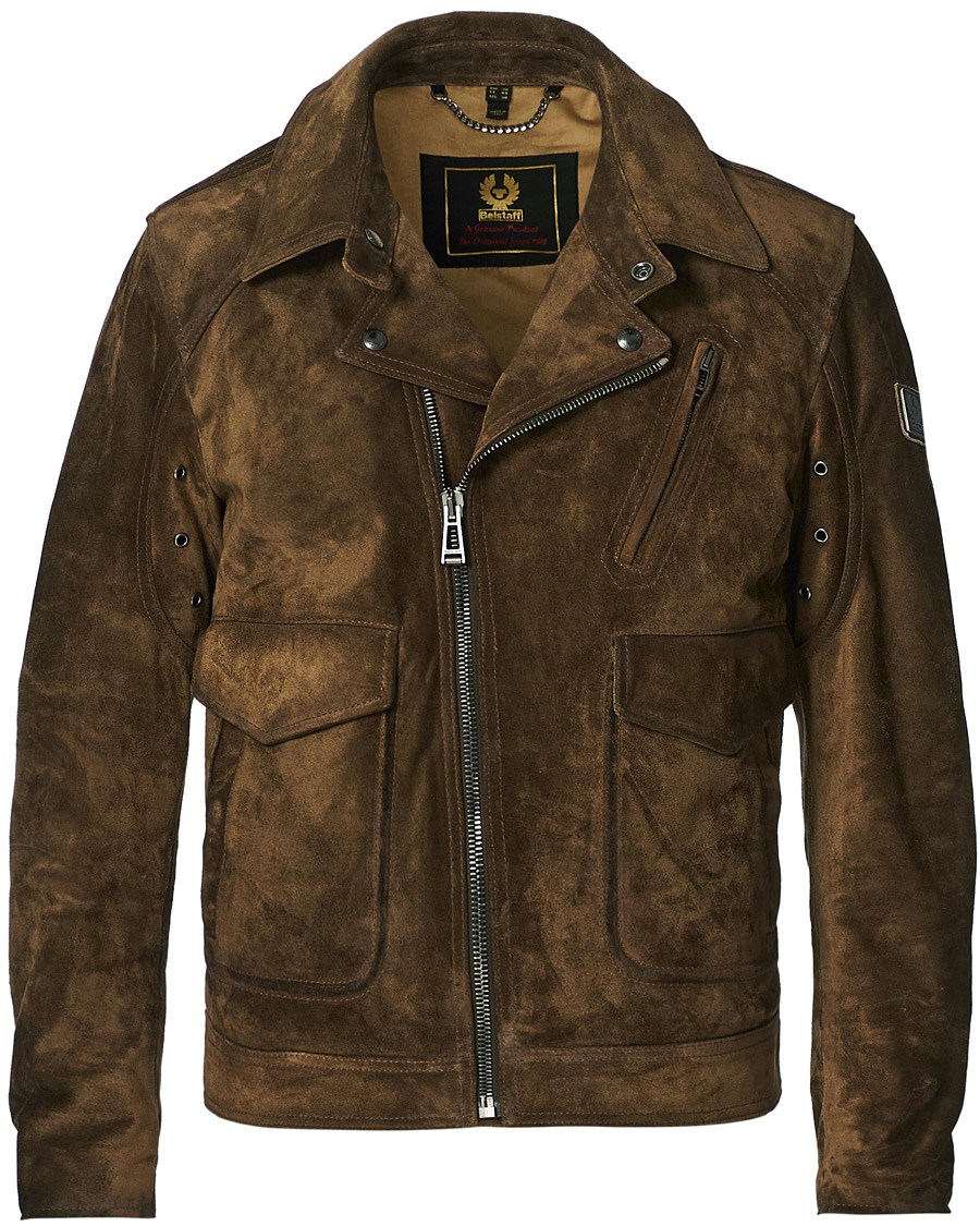 Herren | Jacken | Belstaff | Charlie Suede Jacket Windsor Moss