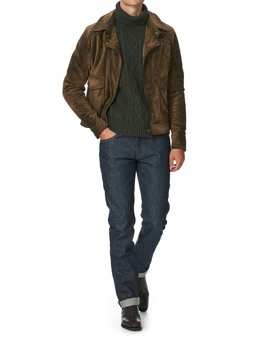 Herren | Jacken | Belstaff | Charlie Suede Jacket Windsor Moss