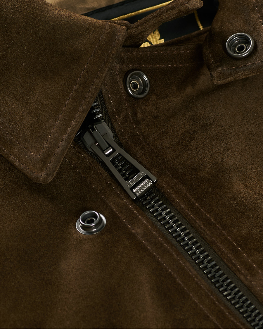 Herren | Jacken | Belstaff | Charlie Suede Jacket Windsor Moss