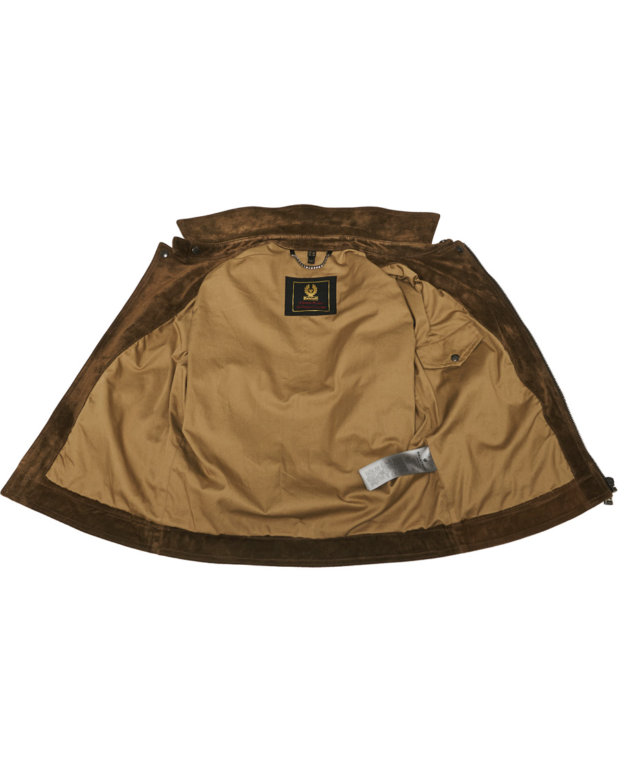 Herren | Jacken | Belstaff | Charlie Suede Jacket Windsor Moss