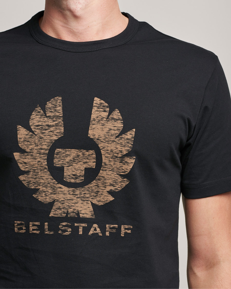 Herren | T-Shirts | Belstaff | Coteland Logo Crew Neck Tee Black