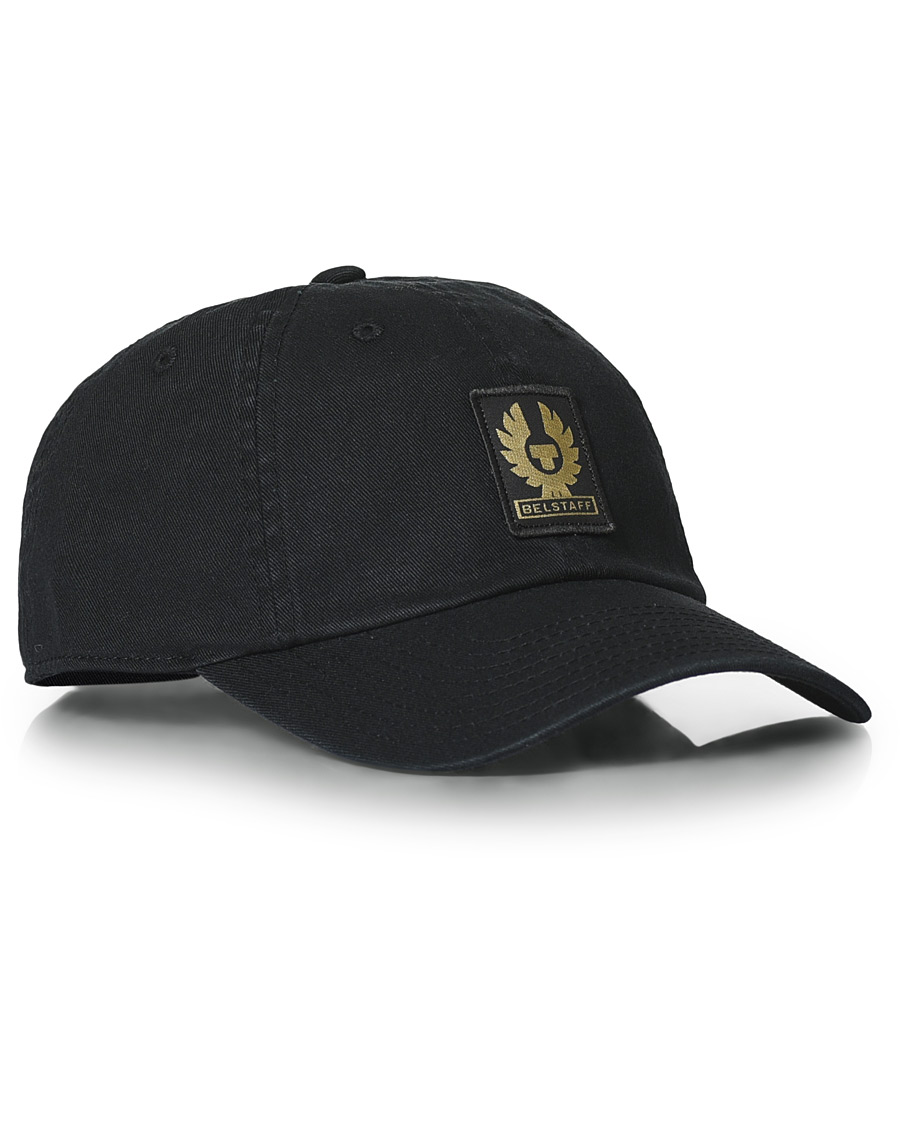 Herren | Belstaff Phoenix Logo Cap Black | Belstaff | Phoenix Logo Cap Black