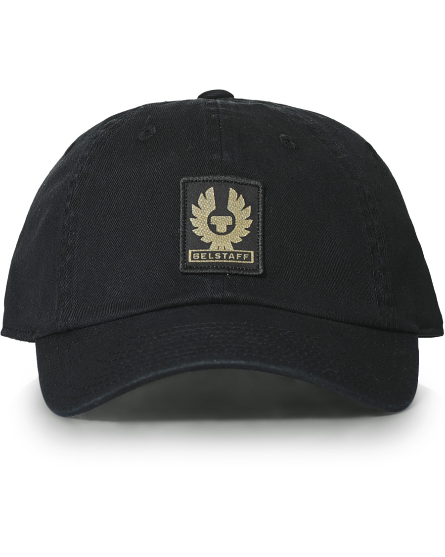 Herren | Belstaff Phoenix Logo Cap Black | Belstaff | Phoenix Logo Cap Black