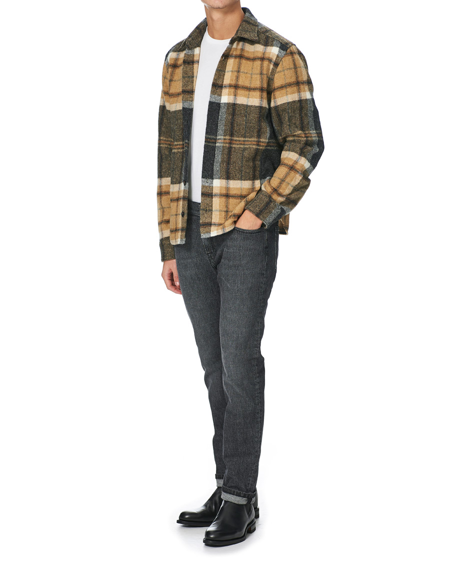 Herren | Hemden | Peregrine | Checked Wool Overshirt Barney