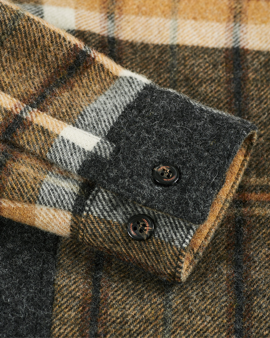 Herren | Hemden | Peregrine | Checked Wool Overshirt Barney